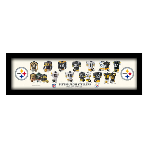 Pittsburgh Steelers<br>Uniform Heritage Print