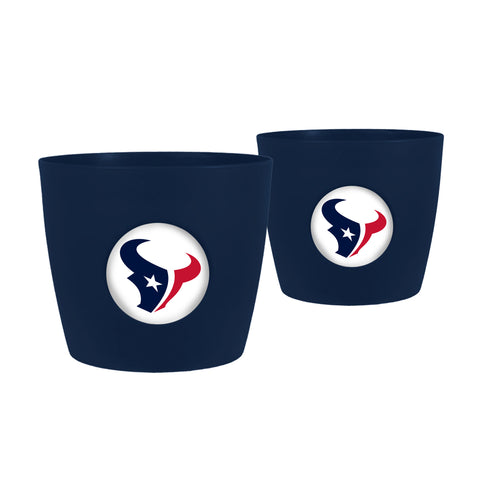 Houston Texans<br>Button Pot - 2 Pack