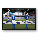 Indianapolis Colts<br>Richardson and Taylor<br>2 Player Print