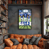 Indianapolis Colts<br>Pittman Jr, Richardson And Taylor<br>3 Player Print