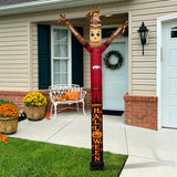 Arkansas Razorbacks<br>Inflatable Crazy Sports Fan Scarecrow