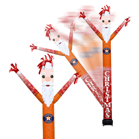 Houston Astros<br>Inflatable Crazy Sports Fan Santa
