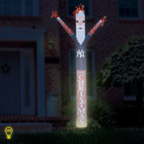 New York Yankees<br>Inflatable Crazy Sports Fan Santa