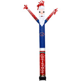 Boise State Broncos<br>Inflatable Crazy Sports Fan Santa