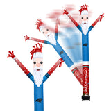 Carolina Panthers<br>Inflatable Crazy Sports Fan Santa