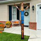 Detroit Lions<br>Inflatable Crazy Sports Fan Scarecrow