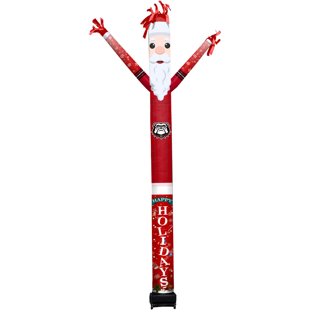 Georgia BulldogsInflatable Crazy Sports Fan Santa - For The Deep Rooted ...