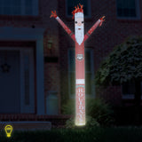 Georgia Bulldogs<br>Inflatable Crazy Sports Fan Santa