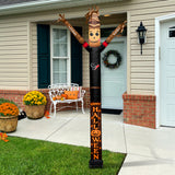 Houston Texans<br>Inflatable Crazy Sports Fan Scarecrow