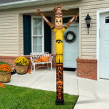Iowa Hawkeyes<br>Inflatable Crazy Sports Fan Scarecrow