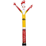 Iowa Hawkeyes<br>Inflatable Crazy Sports Fan Santa