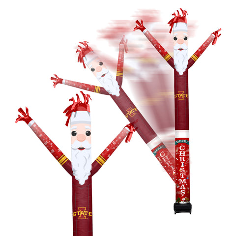 Iowa State Cyclones<br>Inflatable Crazy Sports Fan Santa