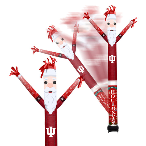 Indiana Hoosiers<br>Inflatable Crazy Sports Fan Santa