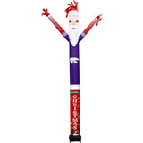 Kansas State Wildcats<br>Inflatable Crazy Sports Fan Santa