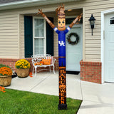 Kentucky Wildcats<br>Inflatable Crazy Sports Fan Scarecrow