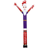 LSU Tigers<br>Inflatable Crazy Sports Fan Santa