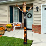 Las Vegas Raiders<br>Inflatable Crazy Sports Fan Scarecrow