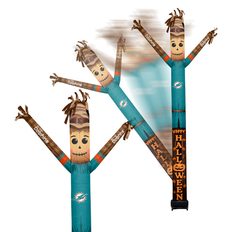 Miami Dolphins<br>Inflatable Crazy Sports Fan Scarecrow