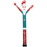 Miami Dolphins<br>Inflatable Crazy Sports Fan Santa