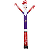 Minnesota Vikings<br>Inflatable Crazy Sports Fan Santa