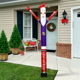 Minnesota Vikings<br>Inflatable Crazy Sports Fan Santa