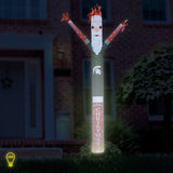 Michigan State Spartans<br>Inflatable Crazy Sports Fan Santa