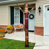 Mississippi State Bulldogs<br>Inflatable Crazy Sports Fan Scarecrow
