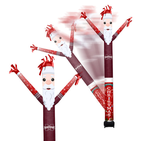 Mississippi State Bulldogs<br>Inflatable Crazy Sports Fan Santa