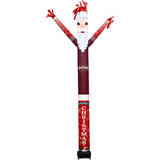 Mississippi State Bulldogs<br>Inflatable Crazy Sports Fan Santa