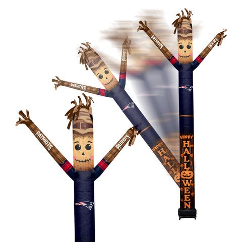 New England Patriots<br>Inflatable Crazy Sports Fan Scarecrow