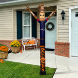 New England Patriots<br>Inflatable Crazy Sports Fan Scarecrow