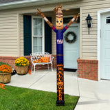 New York Giants<br>Inflatable Crazy Sports Fan Scarecrow