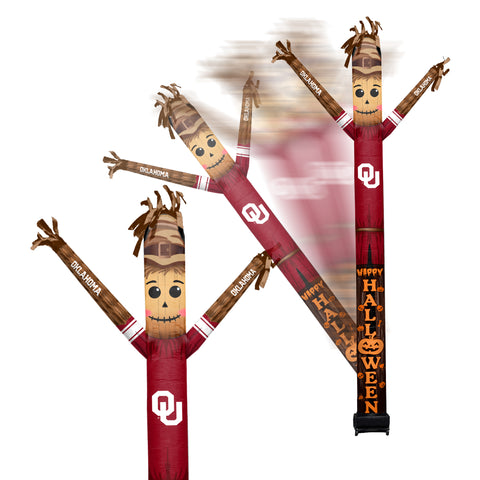Oklahoma Sooners<br>Inflatable Crazy Sports Fan Scarecrow