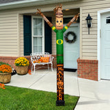 Oregon Ducks<br>Inflatable Crazy Sports Fan Scarecrow