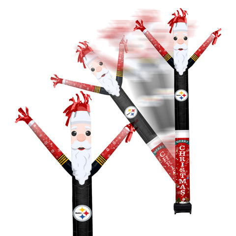 Pittsburgh Steelers<br>Inflatable Crazy Sports Fan Santa