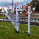 New England Patriots<br>Inflatable Crazy Sports Fan Throwback