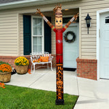 San Francisco 49ers<br>Inflatable Crazy Sports Fan Scarecrow