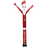 San Francisco 49ers<br>Inflatable Crazy Sports Fan Santa