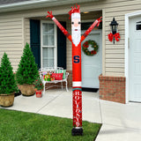 Syracuse Orange<br>Inflatable Crazy Sports Fan Santa