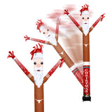 Texas Longhorns<br>Inflatable Crazy Sports Fan Santa