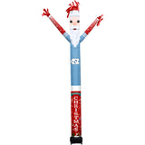North Carolina Tar Heels<br>Inflatable Crazy Sports Fan Santa