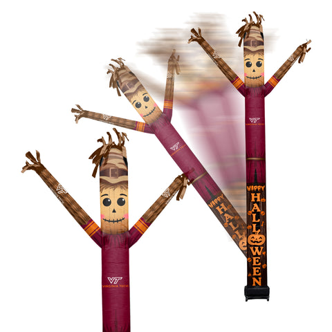 Virginia Tech Hokies<br>Inflatable Crazy Sports Fan Scarecrow