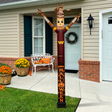 Washington Commanders<br>Inflatable Crazy Sports Fan Scarecrow