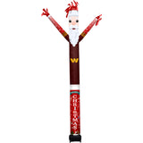 Washington Commanders<br>Inflatable Crazy Sports Fan Santa