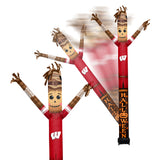 Wisconsin Badgers<br>Inflatable Crazy Sports Fan Scarecrow