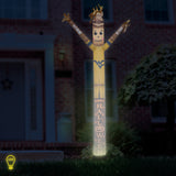 West Virginia Mountaineers<br>Inflatable Crazy Sports Fan Scarecrow