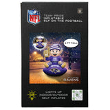 Baltimore Ravens<br>Inflatable Elf on the Football