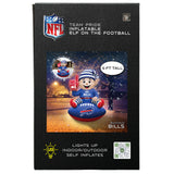 Buffalo Bills<br>Inflatable Elf on the Football