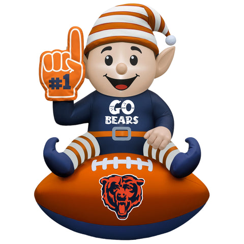 Chicago Bears<br>Inflatable Elf on the Football