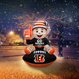 Cincinnati Bengals<br>Inflatable Elf on the Football